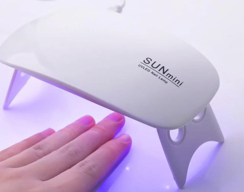 Mini Cabine Estufa de Unhas 6w Uv